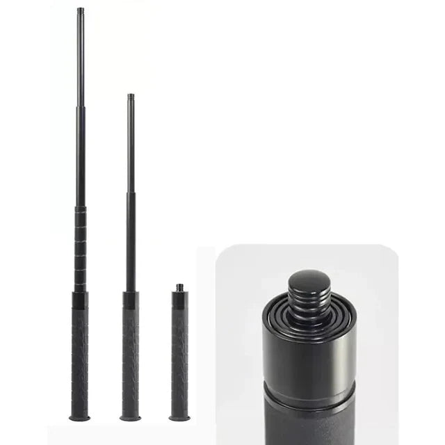 GS183 FOX Telescopic Hiking Trekking Pole with Self-Defense Baton