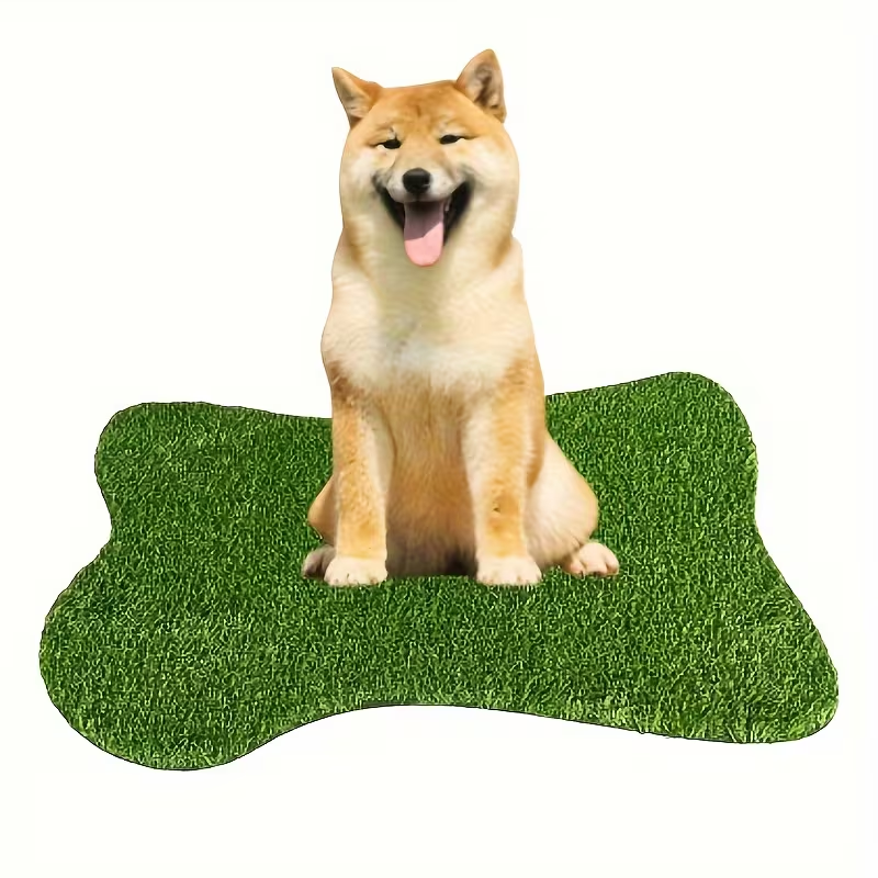 Artificial turf dog poop mats - easy to clean and odor-resistant