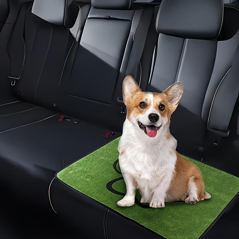 This washable dog pad is highly absorbent and reusable.