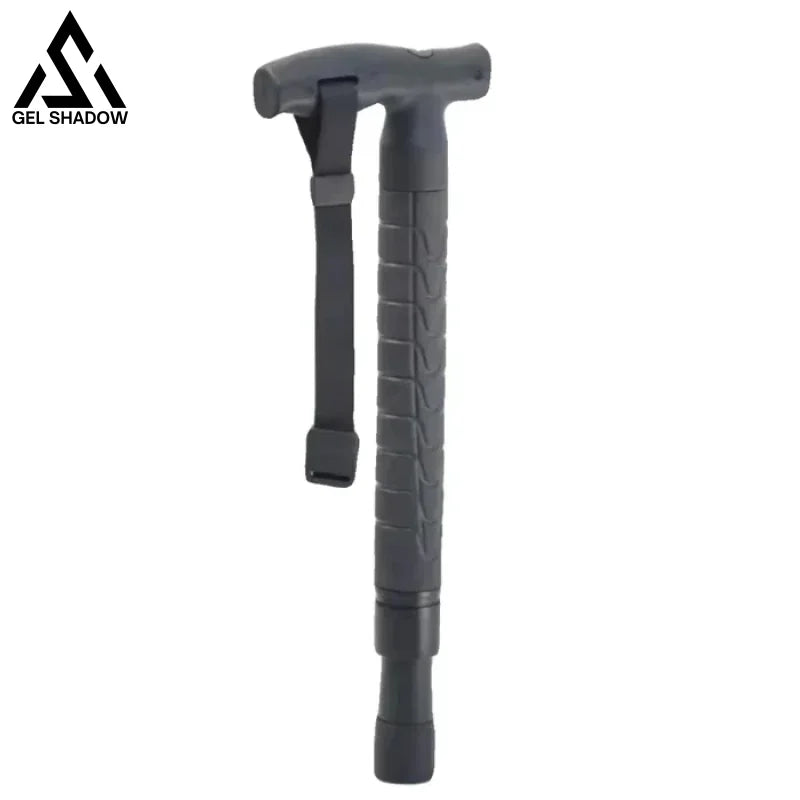 GS183 FOX Telescopic Hiking Trekking Pole with Self-Defense Baton